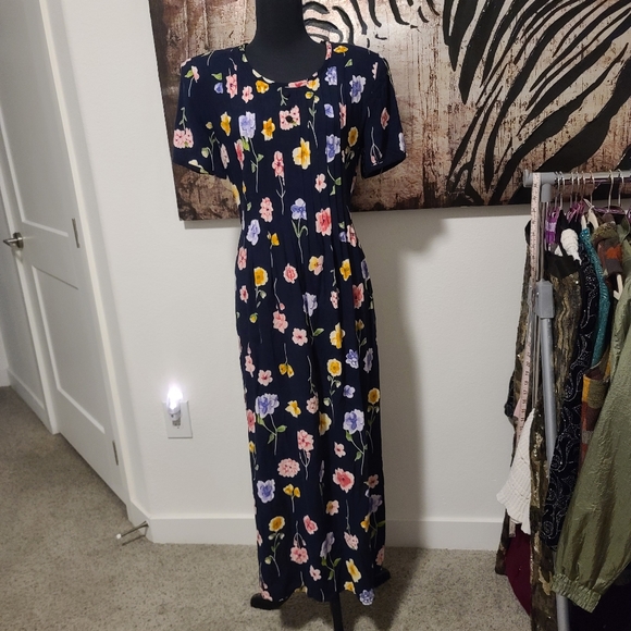Vintage 90s Jessica Howard floral - Picture 2 of 7